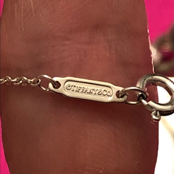 ✨✨✨SOLD✨✨✨ Return to Tiffany Blue Enamel Double Mini Heart Tag Necklace - Picture 11 of 11